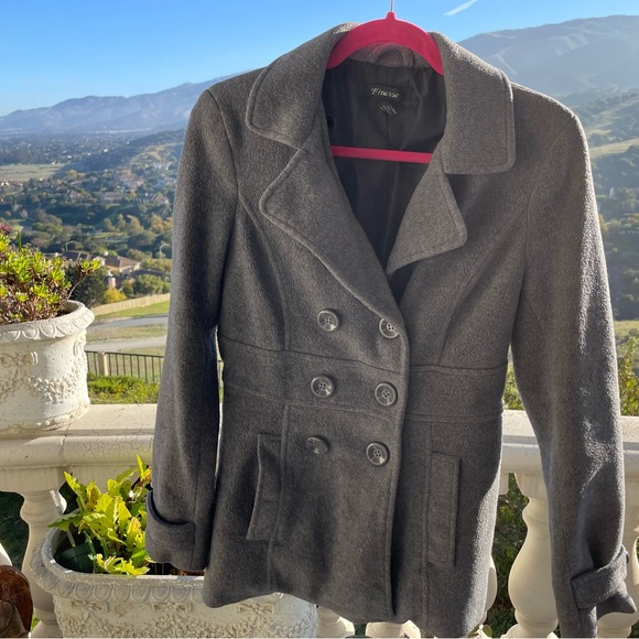 Finesse Jackets & Coats Soft Grey Pea Coat Poshmark
